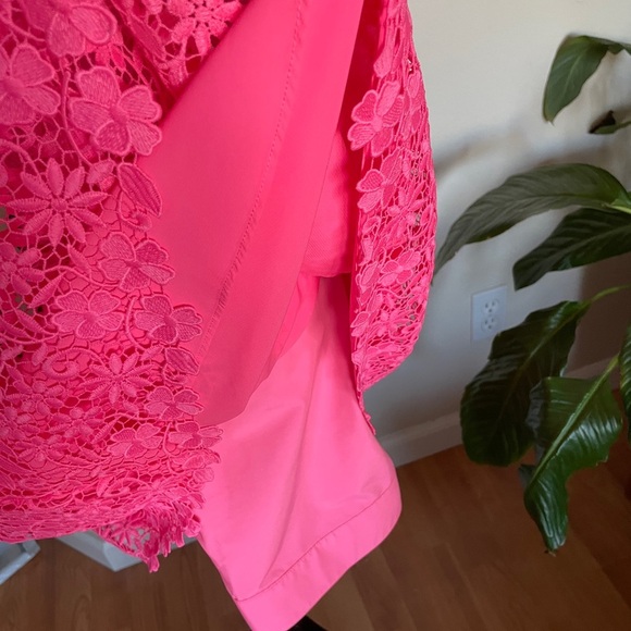 Alice + Olivia - Iris Floral Lace Sleeveless Dress - Picture 12 of 15